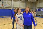 Women's Basketball Senior Day  Wheaton College Women's Basketball Senior Day 2020. - Photo By: KEITH NORDSTROM : Wheaton, basketball, Senior Day